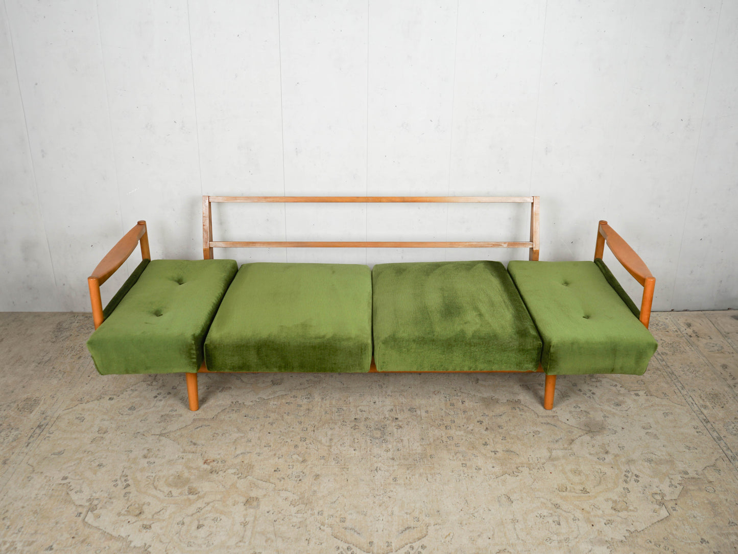 Knoll Sofa Daybed Vintage Mid Century Schlafcouch