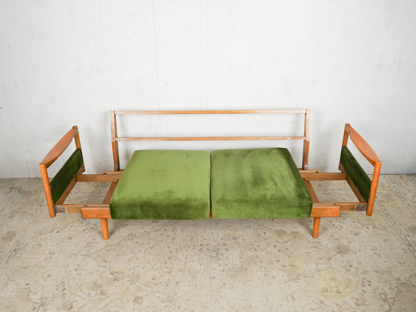 Knoll Sofa Daybed Vintage Mid Century Schlafcouch