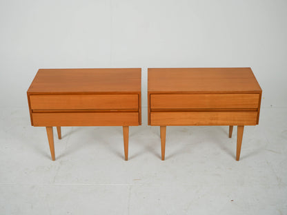 Vintage Teak Nachttisch Kommode Anrichte Mid Century
