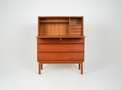 Vintage Teak Sekretär Mid Century Kommode Anrichte