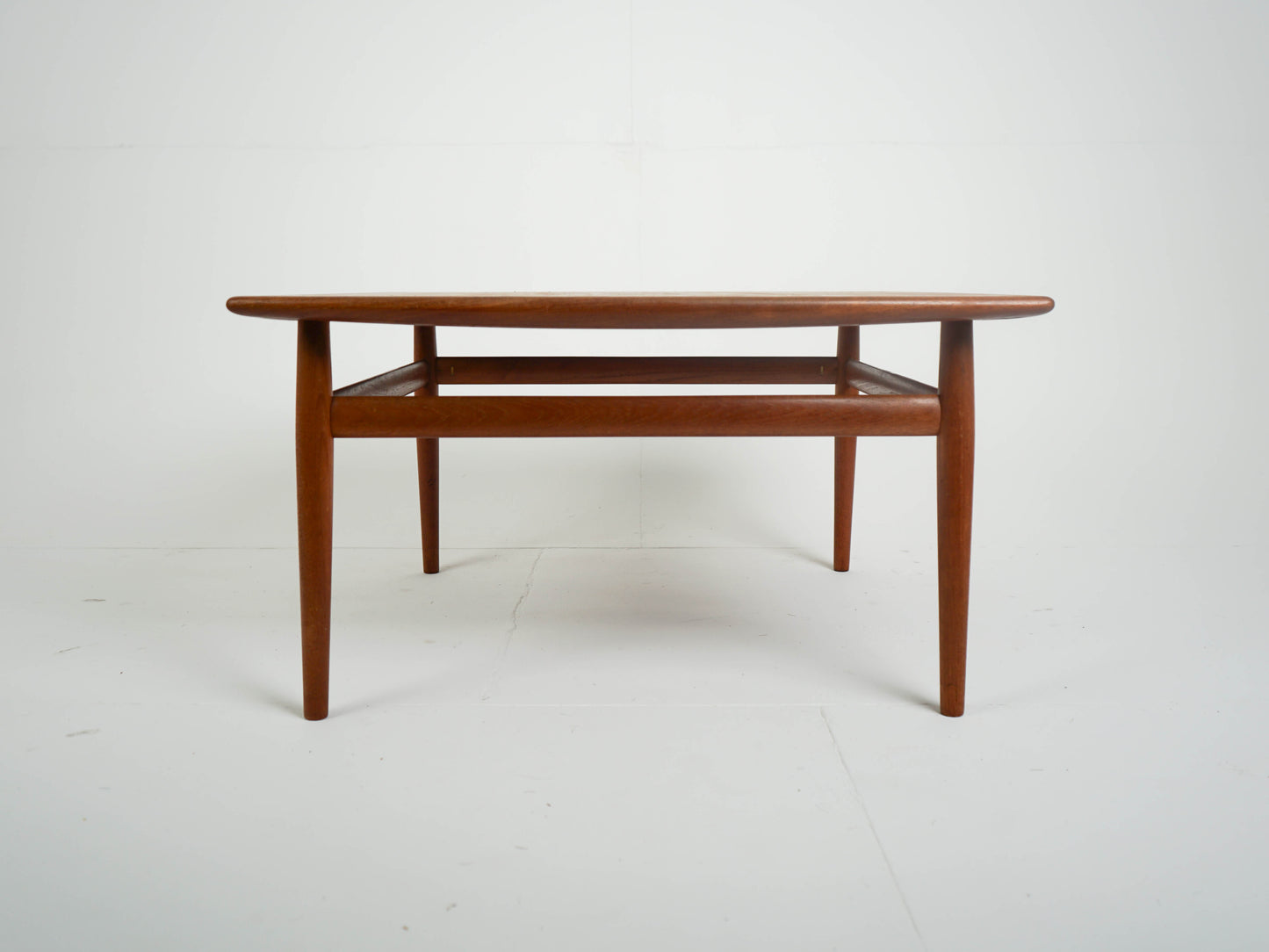 Vintage Teak Couchtisch Grete Jalk für Glostrup Mid Century