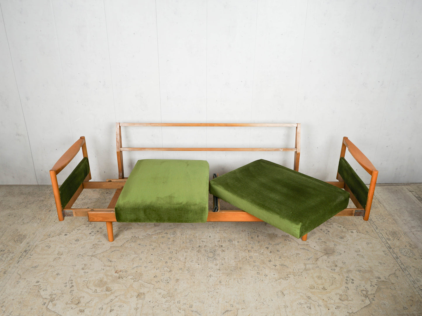 Knoll Sofa Daybed Vintage Mid Century Schlafcouch