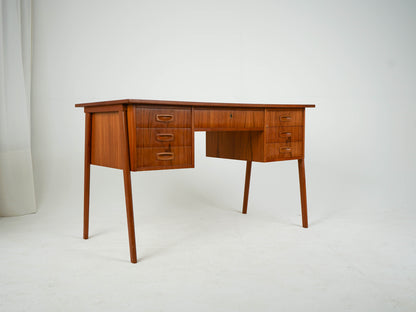 Vintage Teak Schreibtisch Desk Mid Century 60er