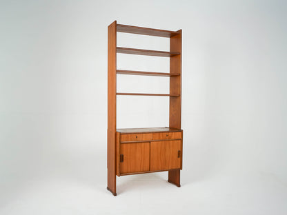 Teak Schrank Bücherregal Regal Dänisch Vintage 60er Mid Century