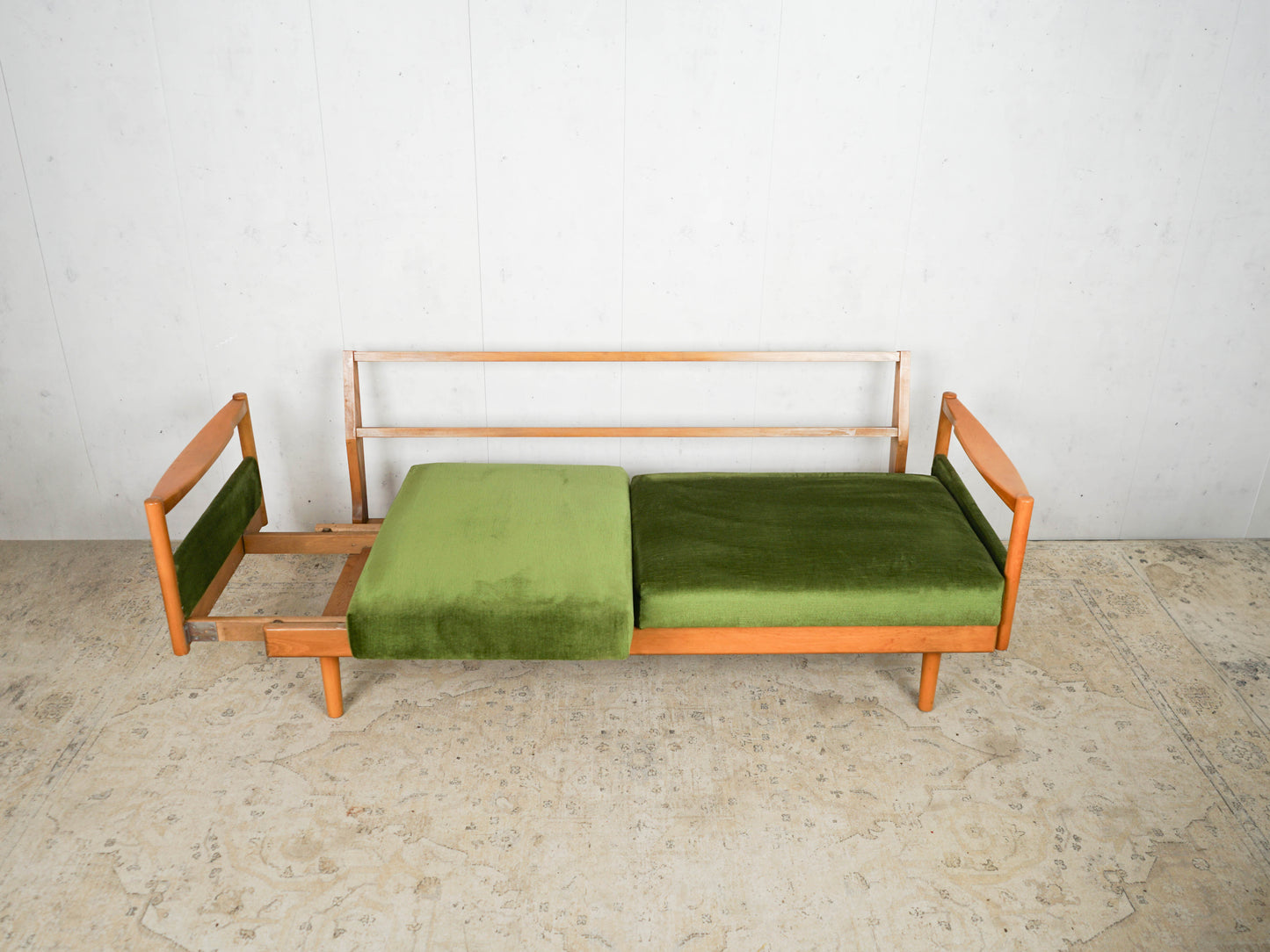 Knoll Sofa Daybed Vintage Mid Century Schlafcouch