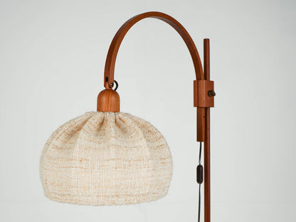 Vintage Teak Leuchte Stehleuchte Stehlampe Domus Mid Century