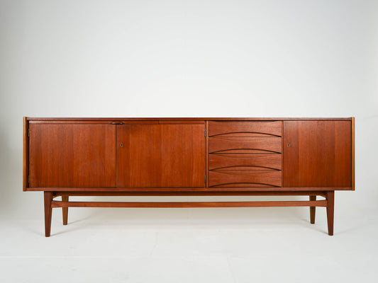 Teak Sideboard Anrichte Dänisch Vintage 60er Mid Century