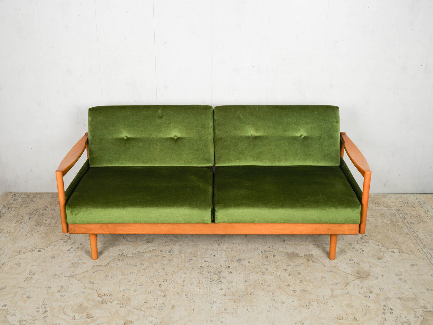 Knoll Sofa Daybed Vintage Mid Century Schlafcouch