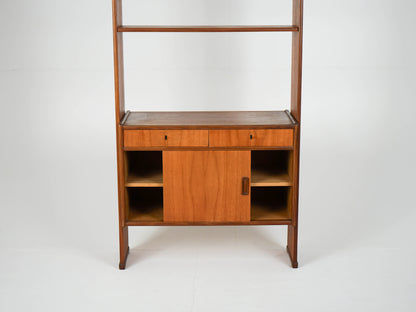 Teak Schrank Bücherregal Regal Dänisch Vintage 60er Mid Century