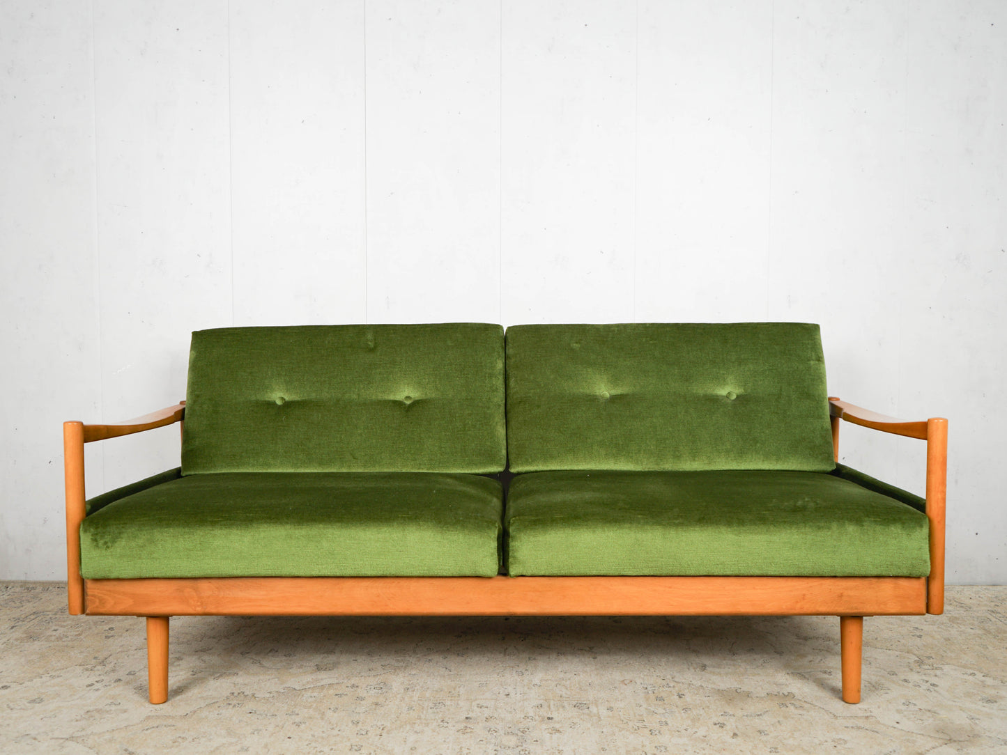 Knoll Sofa Daybed Vintage Mid Century Schlafcouch