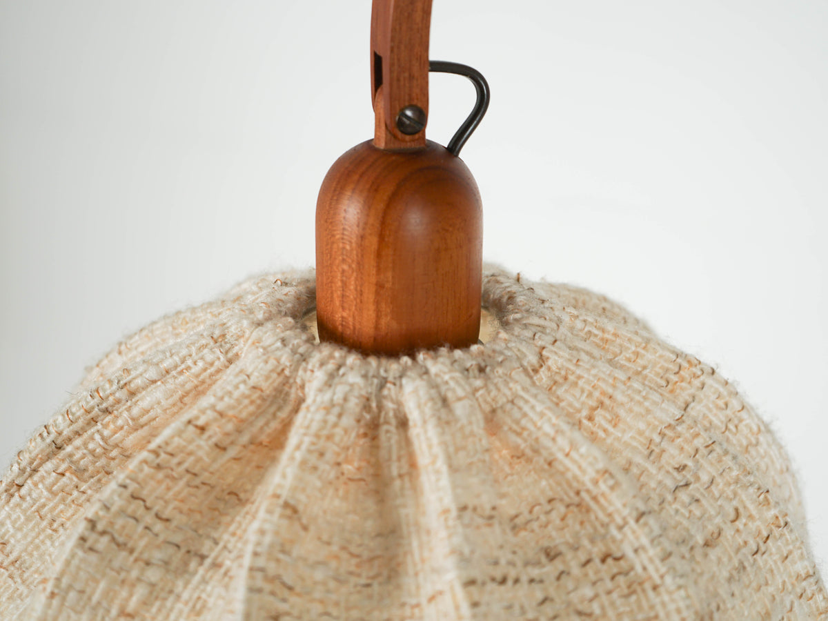 Vintage Teak Leuchte Stehleuchte Stehlampe Domus Mid Century