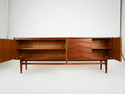 Teak Sideboard Anrichte Dänisch Vintage 60er Mid Century