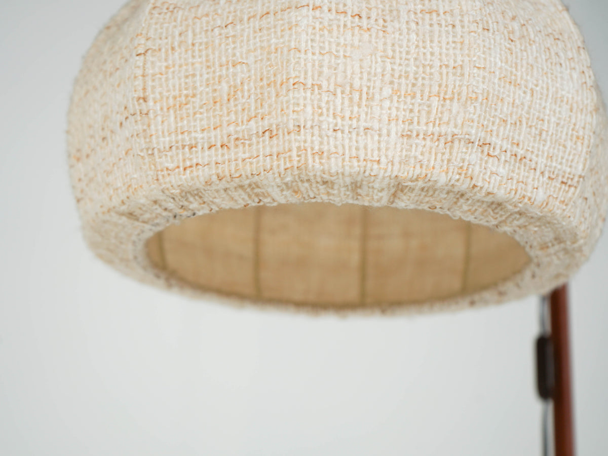 Vintage Teak Leuchte Stehleuchte Stehlampe Domus Mid Century