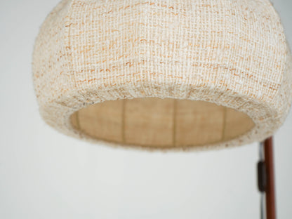Vintage Teak Leuchte Stehleuchte Stehlampe Domus Mid Century