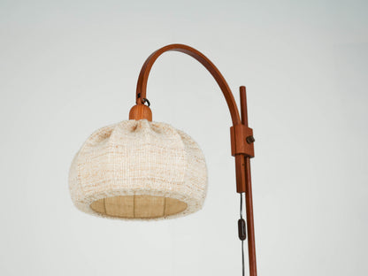 Vintage Teak Leuchte Stehleuchte Stehlampe Domus Mid Century