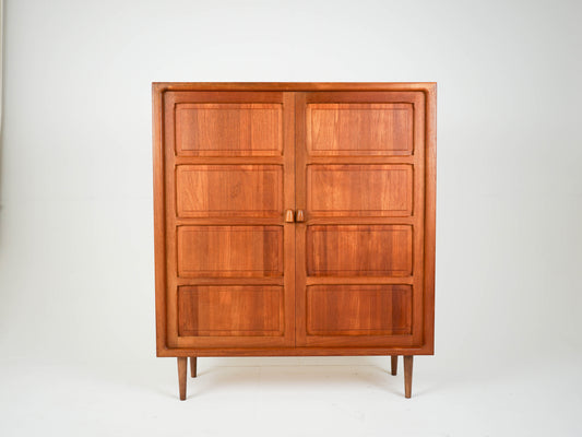 Teak Schrank Kleiderschrank Dänisch Vintage Mid Century