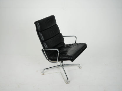 Hermann Miller EA 216 Soft Pad Lounge Chair Sessel Leder