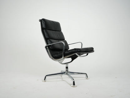Hermann Miller EA 216 Soft Pad Lounge Chair Sessel Leder