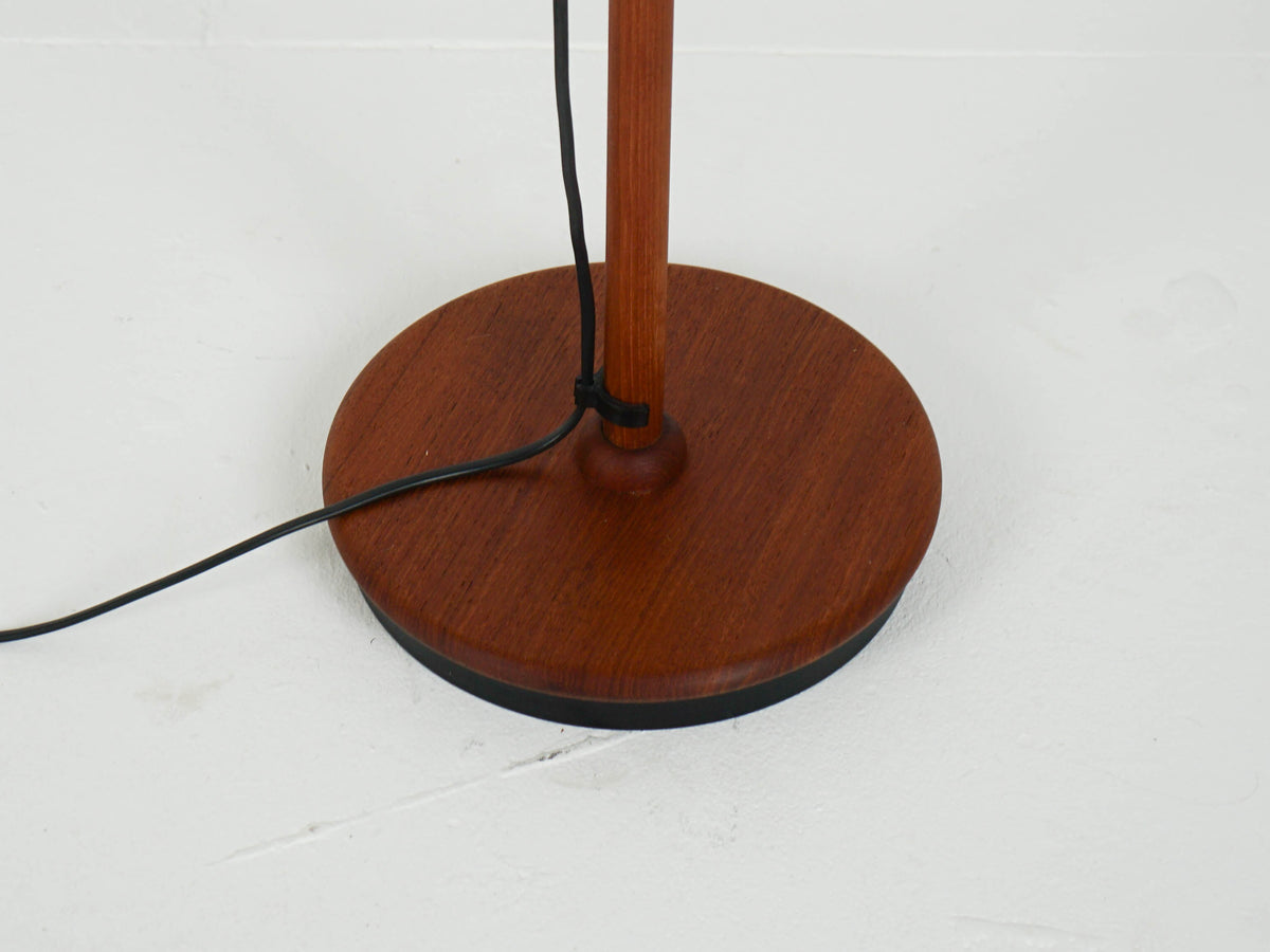 Vintage Teak Leuchte Stehleuchte Stehlampe Domus Mid Century