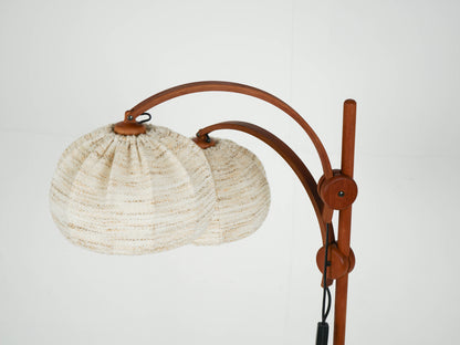 Vintage Teak Leuchte Stehleuchte Stehlampe Domus Mid Century