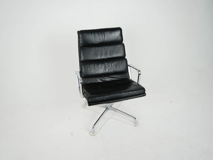 Hermann Miller EA 216 Soft Pad Lounge Chair Sessel Leder
