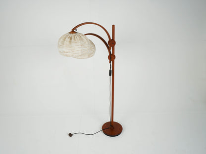 Vintage Teak Leuchte Stehleuchte Stehlampe Domus Mid Century