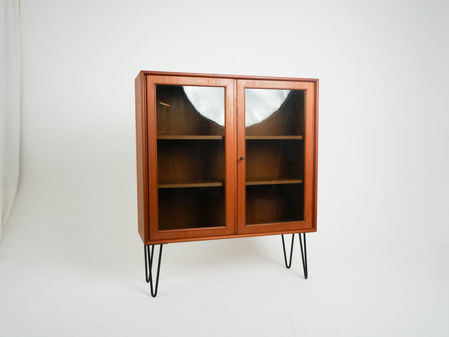 Teak Vitrine Vintage 60er Mid Century Retro Dänisch