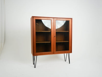 Teak Vitrine Vintage 60er Mid Century Retro Dänisch