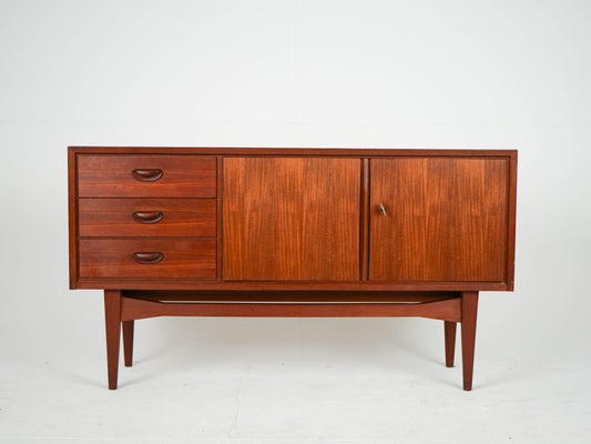 Teak Sideboard Schrank Anrichte Vinyl Vintage Mid Century