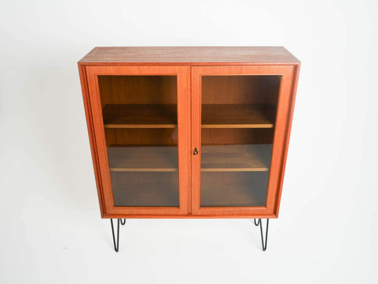 Teak Vitrine Vintage 60er Mid Century Retro Dänisch