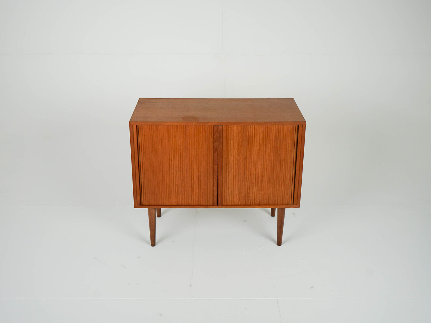 Teak Sideboard Schrank Vinyl Vintage Mid Century