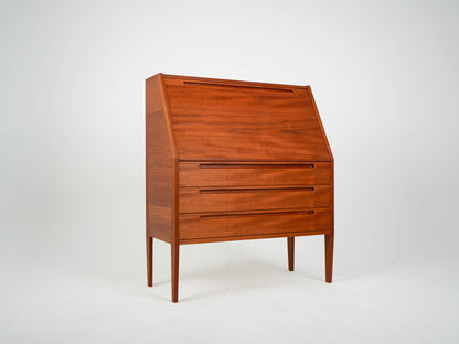 Vintage Teak Sekretär von Kai Kristiansen Mid Century