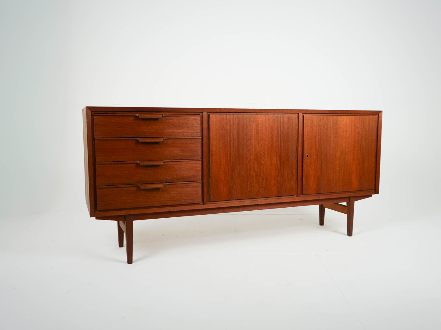 Teak Sideboard Mid Century Dänisch Vintage Anrichte