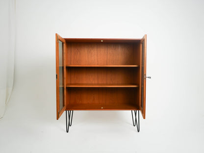 Teak Vitrine Vintage 60er Mid Century Retro Dänisch