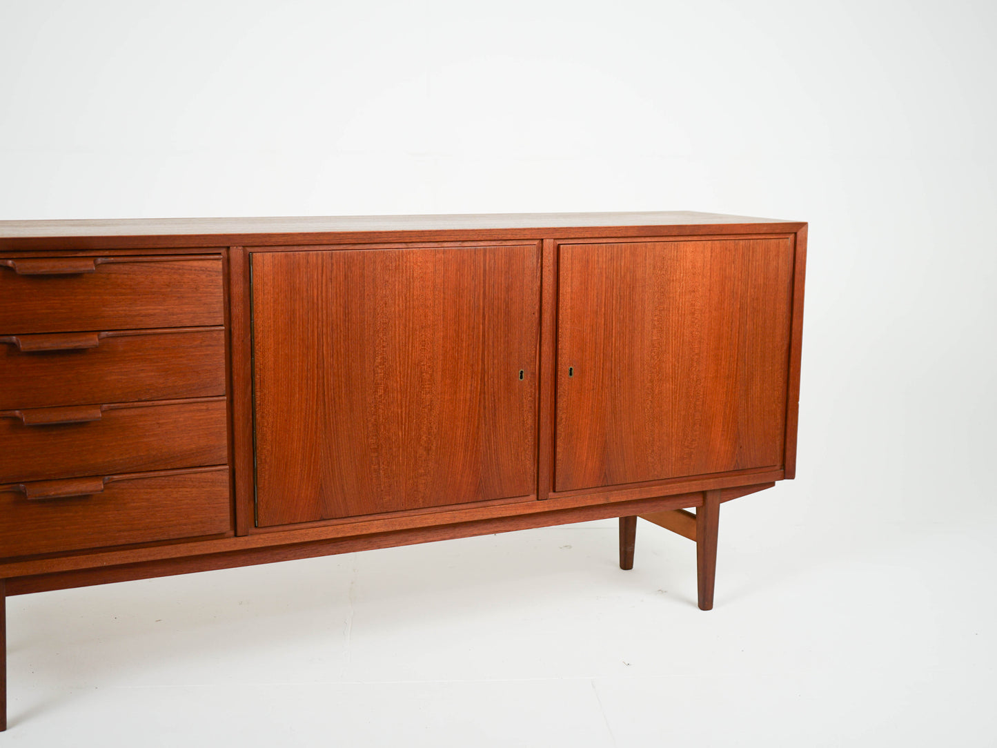 Teak Sideboard Mid Century Dänisch Vintage Anrichte
