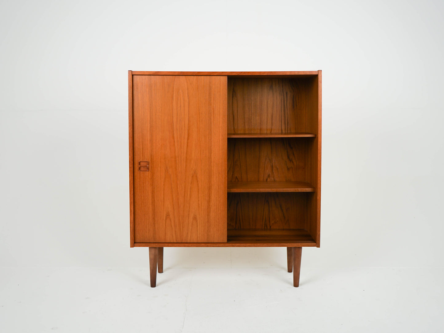 Teak Regal Bücherregal Schrank Vintage 60er Mid Century Dänisch