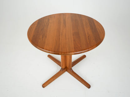 Teak Tisch Esstisch Rund Dänisch Vintage 60er Mid Century