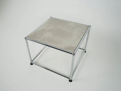 USM Haller Couchtisch Edelstahl