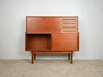 Teak Sideboard Sekretär Dänisch Vintage 60er Mid Century