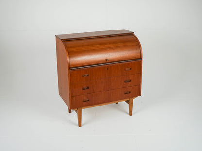 Vintage Teak Sekretär Mid Century Kommode Anrichte