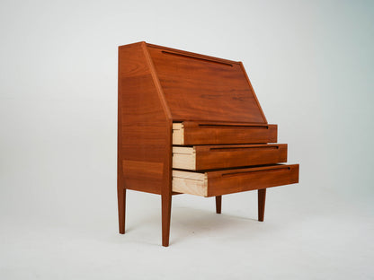 Vintage Teak Sekretär von Kai Kristiansen Mid Century