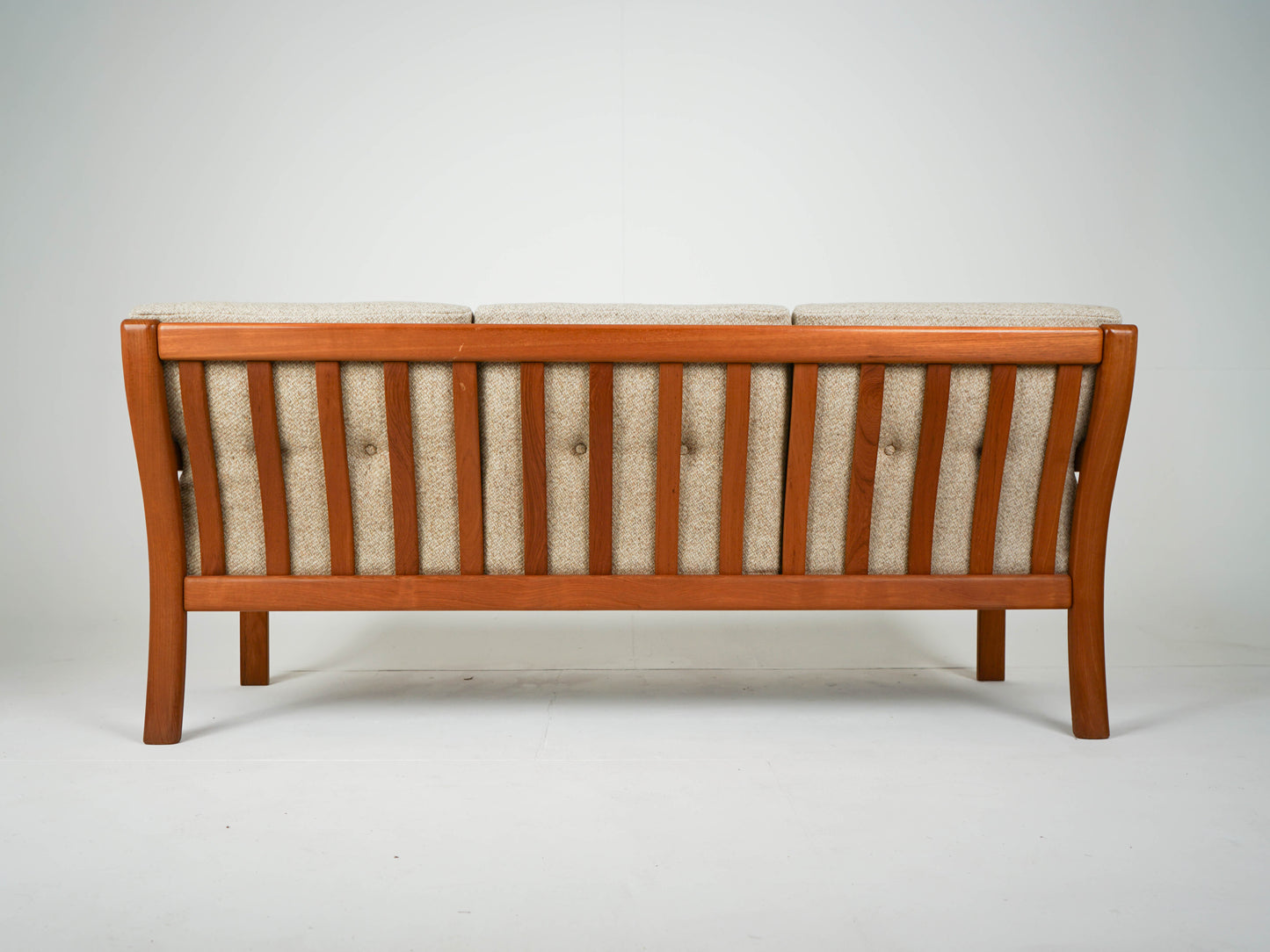 Vintage Sofa Beige Couch 60er Mid Century Retro Dänisch