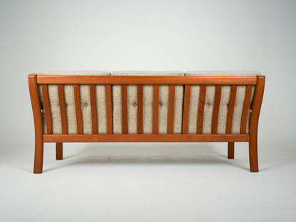 Vintage Sofa Beige Couch 60er Mid Century Retro Dänisch