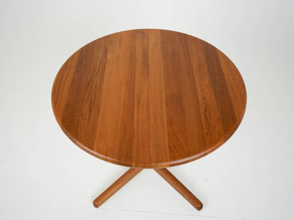 Teak Tisch Esstisch Rund Dänisch Vintage 60er Mid Century