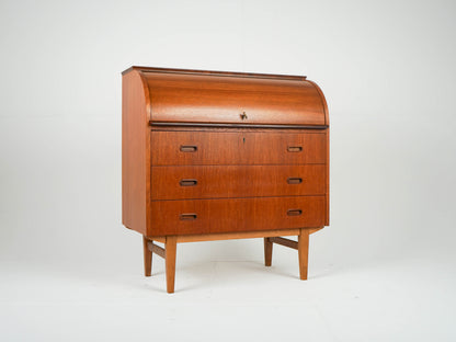 Vintage Teak Sekretär Mid Century Kommode Anrichte