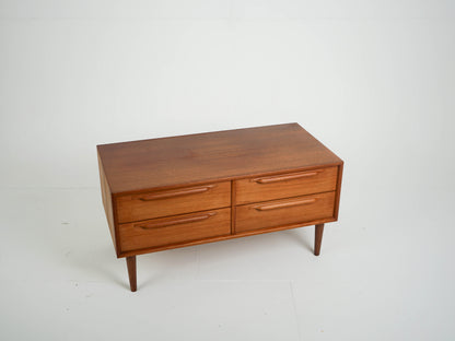 Teak Kommode Sideboard Retro Dänisch Vintage 60er Mid Century