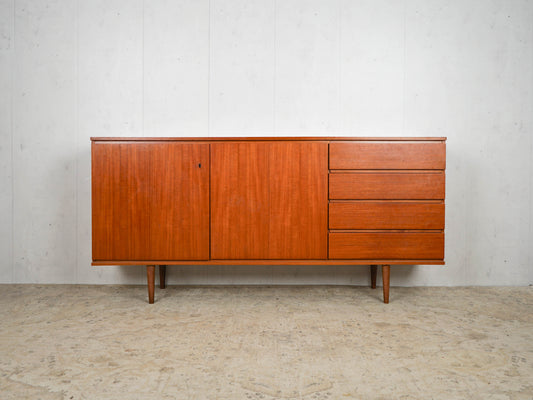 Teak Sideboard Kommode Anrichte Vintage 60er Mid Century