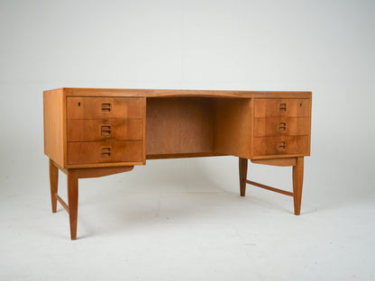 Vintage Schreibtisch Eiche Desk Mid Century 60er