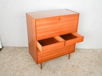 Teak Sekretär Kommode Vintage 60er Mid Century Retro Dänisch