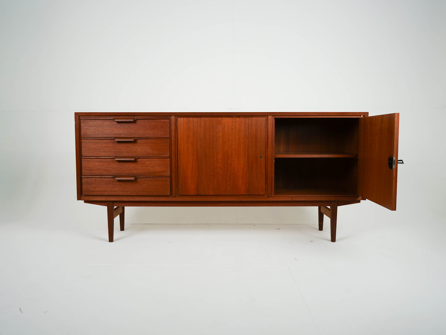 Teak Sideboard Mid Century Dänisch Vintage Anrichte